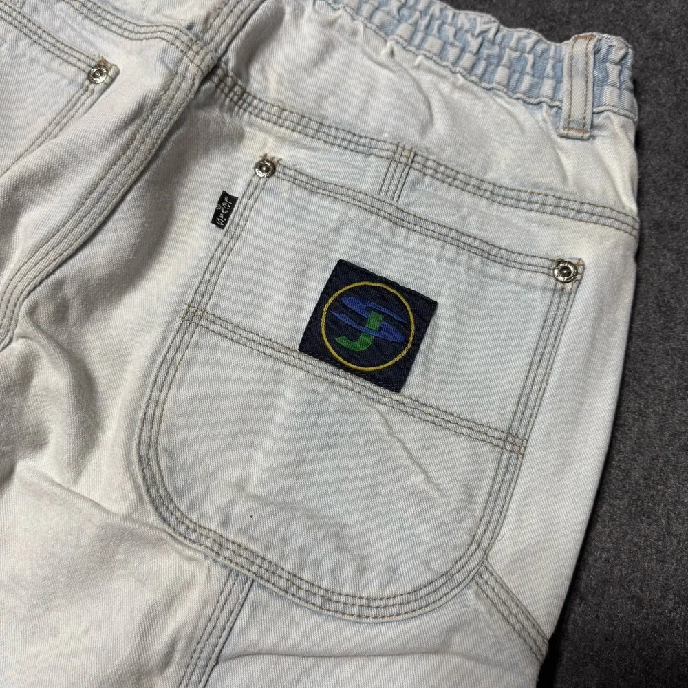 VTG 90s Levi's Sports Jeans RARE Utility Carpenter Denim Shorts Womens‎ 26 Retro